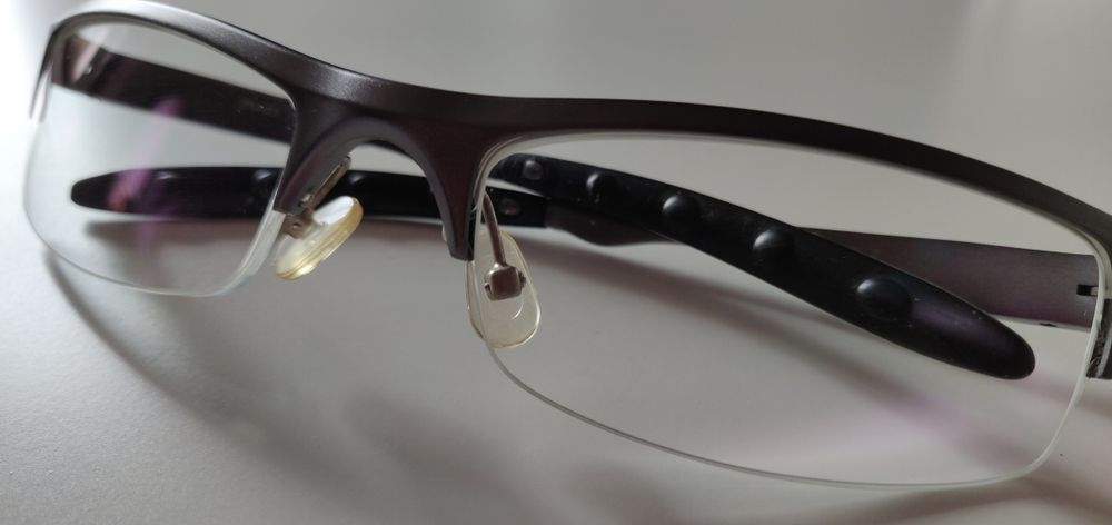 Męskie okulary zerówki z antyrefleksem