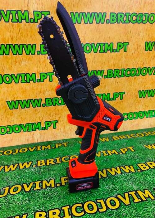 Serra Elétrica de Mão LIKE - 2 Baterias Lítio 4ah - Mala - NOVAS