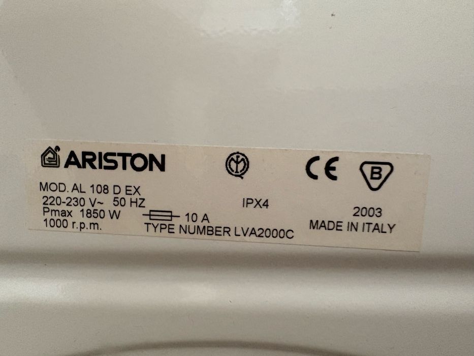 Maquina lavar roupa Ariston Margherita 2000