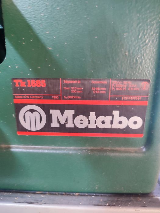 Piła formatowa krajzega Metabo