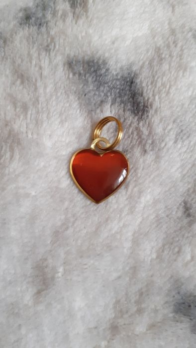 Zawieszka wisiorek serce heart red czerwone
