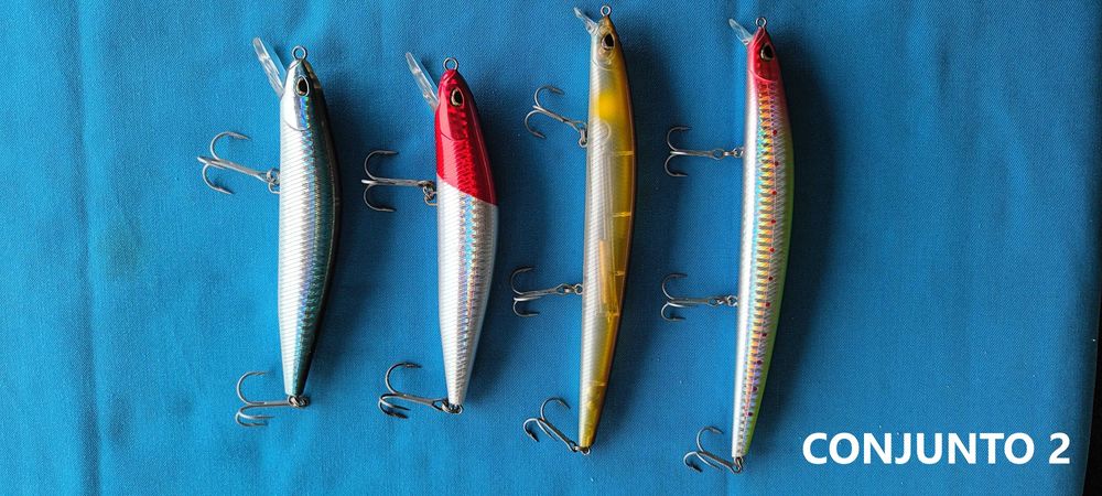 2 Conjuntos de 4 Amostras para Spinning