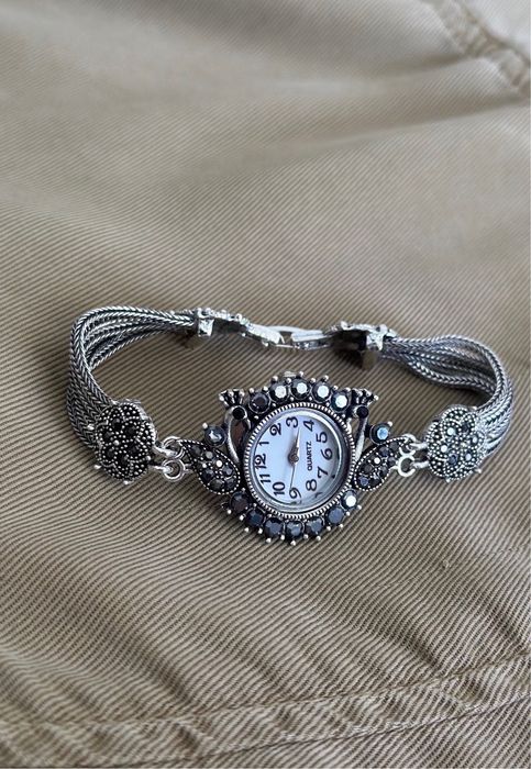 Zegarek damski cyrkonie vintage