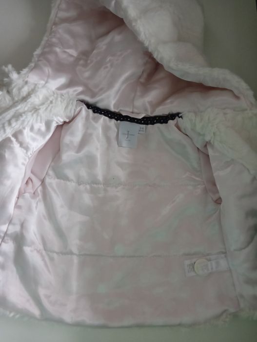 Kurteczka dla dziewczynki na 2 guziki 3-6 miesiąca