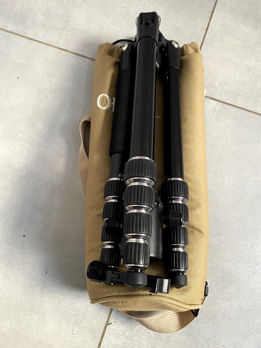 Statyw tripod OBO B-36 z głowicą kulową, aluminiową, Stan idealny, PRO
