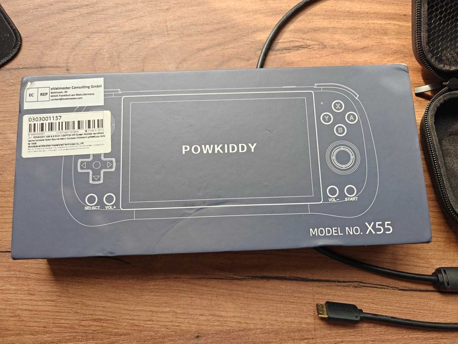 Портативна приставка ретро Powkiddy X55 2Гб ОЗУ, 5.5 HD IPS, Wi-Fi
