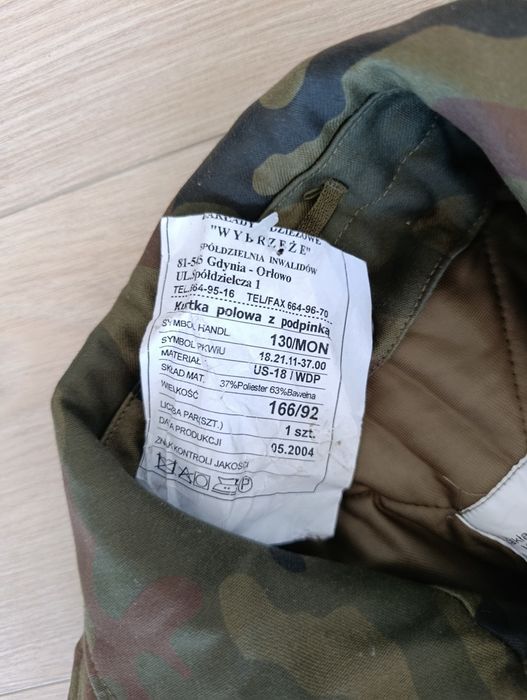 Kurtka polowa z podpinką