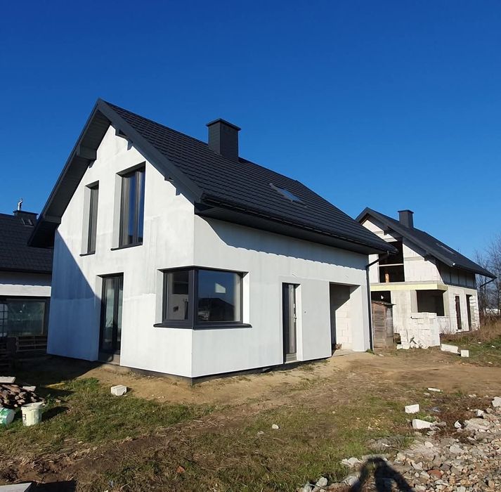 Projekt domu Dom w Bukszpanach BEZ POZWOLENIA