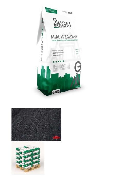 Miał węglowy kruszywo wegiel
