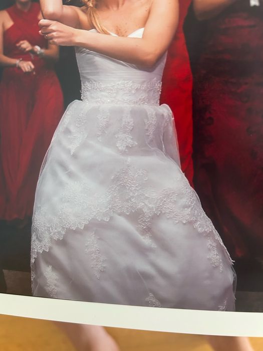 Vestido de noiva lindíssimo Rosa Clará