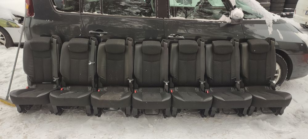 Espace IV lift fotel tył tylny 2i3 rząd kamper bus wbudowany pas