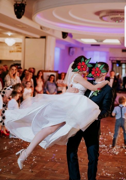 Suknia sukienka ślubna Herm's Bridal model Aprille 36