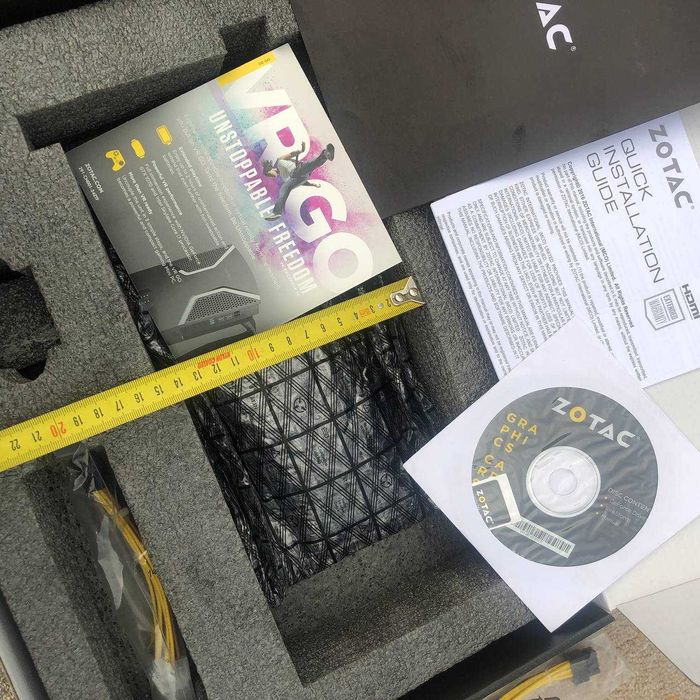Коробка от видеокарты GF 1080ti Zotac