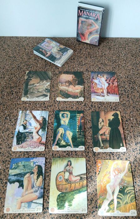 Erotic Oracle com ilustrações de Milo Manara