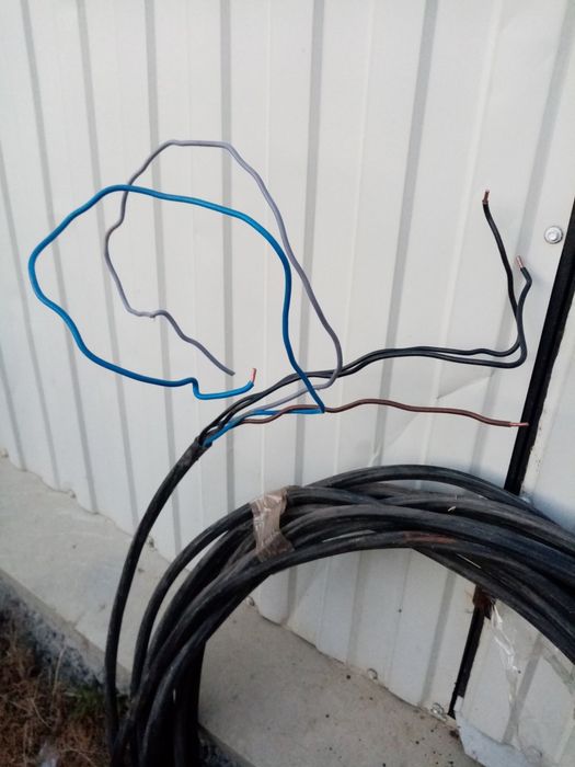 Кабель ввг 5х6 бувший у використанні