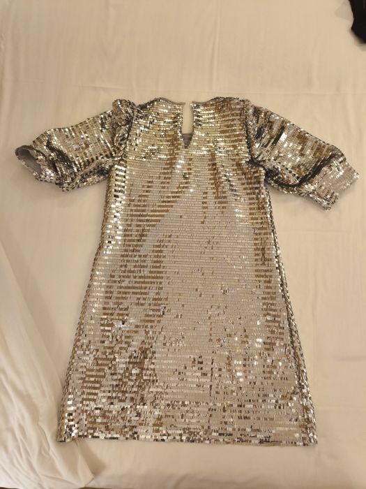 Vestido de Lantejoulas Zara