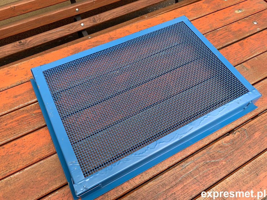 PL Sito budowlane z ramą OCZKO 4 mm przesiewacz do piasku żwiru kamien