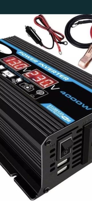 Інвертер інвертор авто , 4000вт з дисплеєм