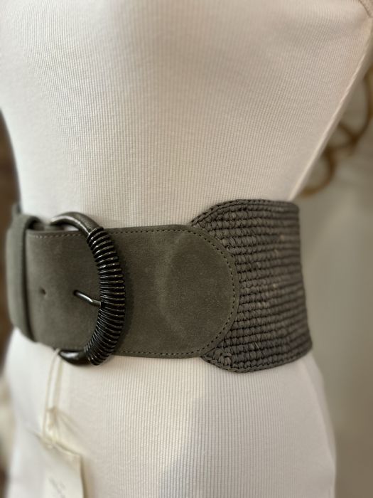 Sézane Carlie Belt pas pasek szeroki boho