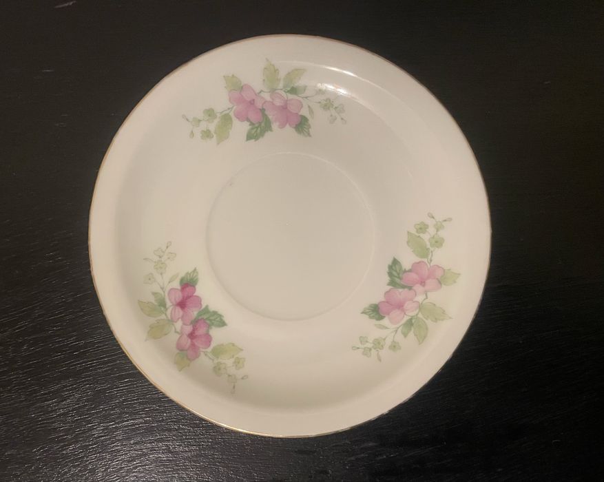 Conjunto café de louça chinesa antiga (6 chavenas + 6 pires)