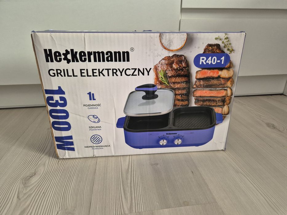 Grill elektryczny, kuchenka nowy
