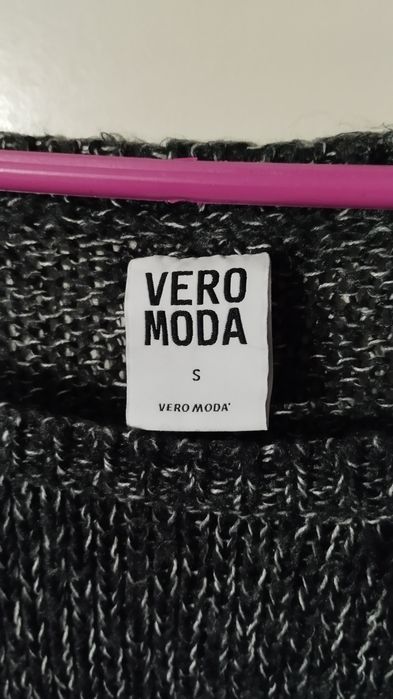 Стильный Вязаный Свитер VERO MODA (Размер S) с Декоративной Молнией!