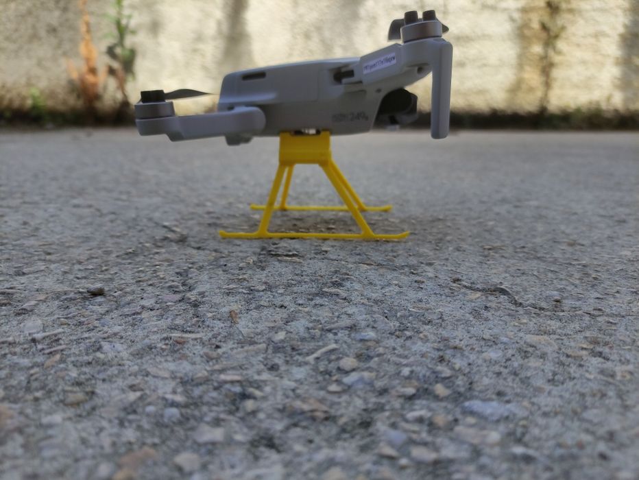 Dji mini 2 aterragem