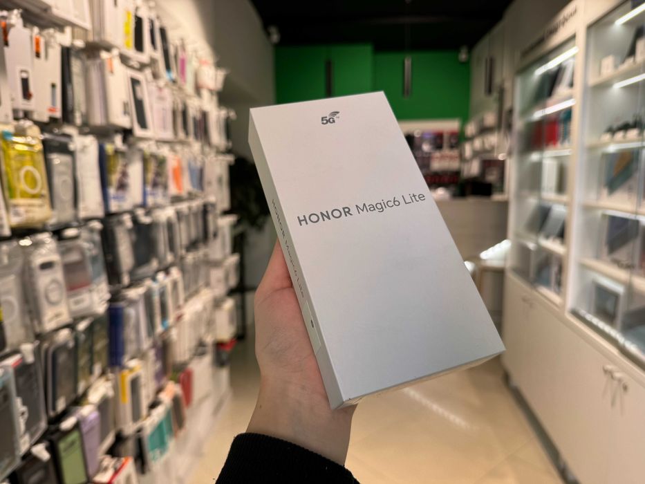 Магазин NEW Honor Magic6 Lite 8/256GB Midnight Black Гарантiя