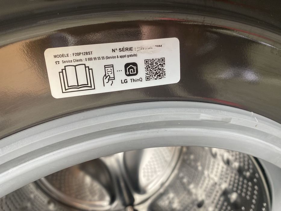 Пральна Машинка LG F20P12BST  20 кг