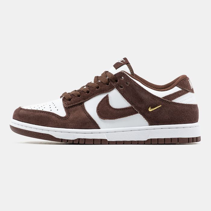 Кросівки Nike SB Dunk Low Sail Red Sepia-Metallic Gold premium | Кроссовки Найк чоловічі жіночі