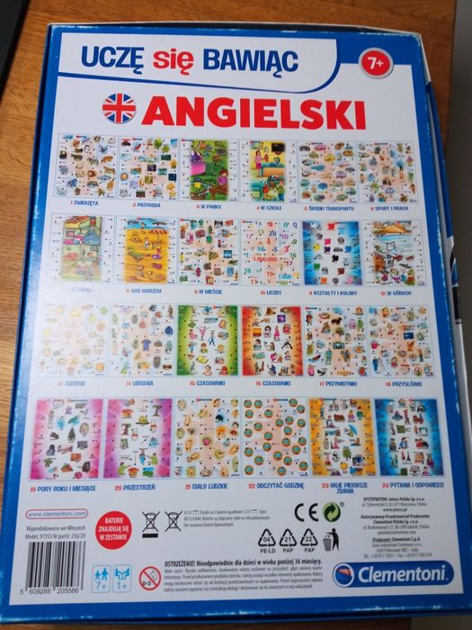 Gra ,,uczę się bawiąc" do nauki angielskiego