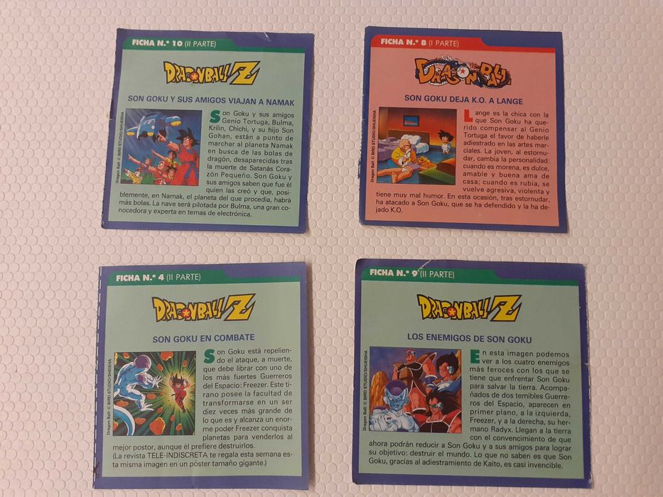 Autocolantes Dragon Ball Antigos, para venda ou troca