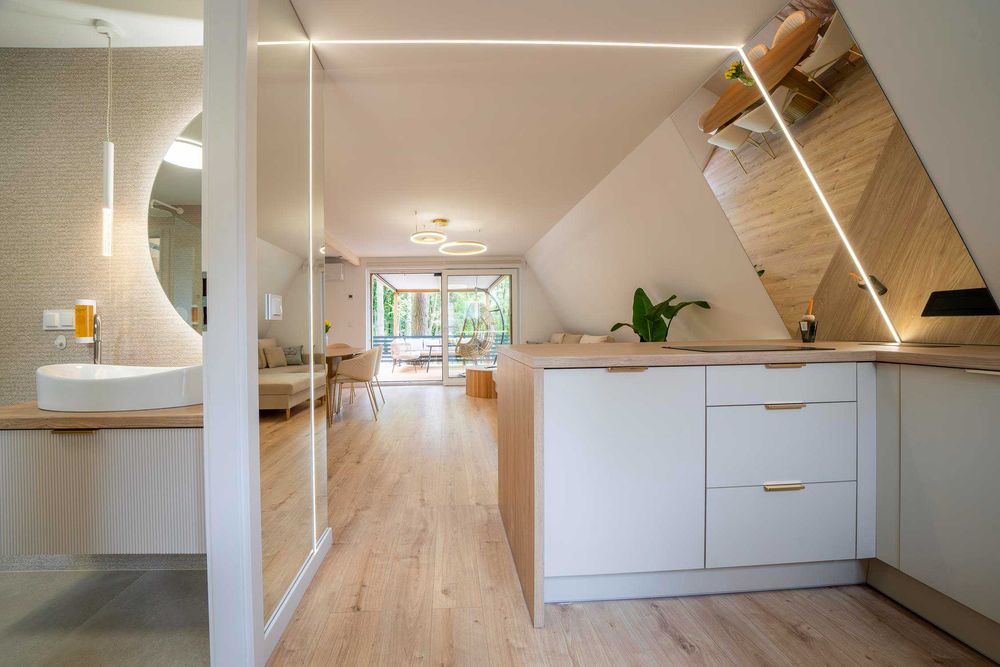 Beach Brothers House Domki nad jeziorem Nyskim Skorochów.Sauna Jacuzzi