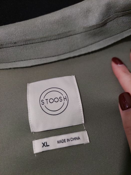 Куртка з еко замші