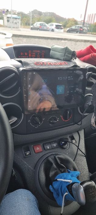 Radio Android carplay auto compatível com berlingo ou partner