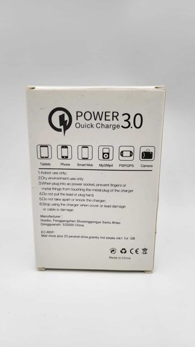 Szybka ładowarka sieciowa NEWC 18W USB 3.0 QC 3.0