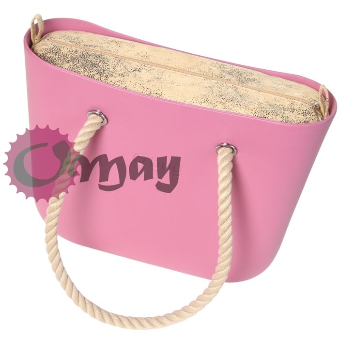 Biszkoptowy organizer do OBAG MINI beż 2 kieszenie wkład OMAY