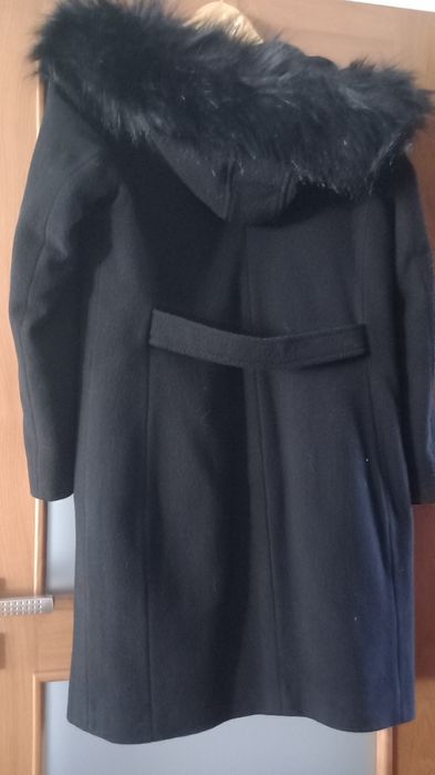 Płaszcz damski wełniany