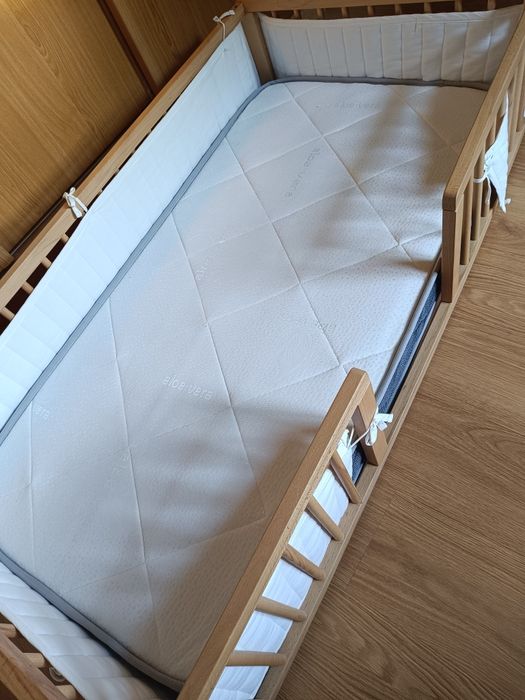 Cama de bebé/criança Montessori + Colchão + protetor de laterais