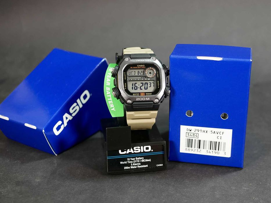 Casio DW-291HX-5AV. С коробкой.