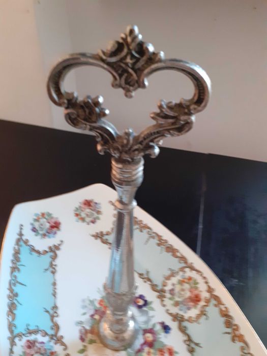 Fruteira Limoges pintada à mão423055395810201606