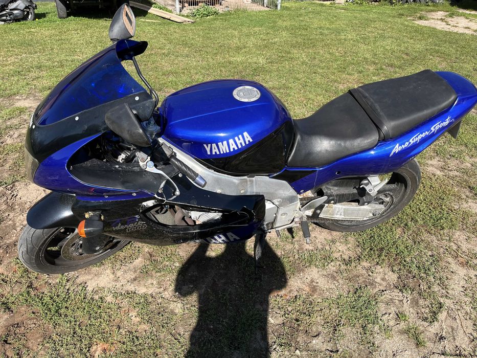 Yamaha Yzf 1000 R Thunderace rama z dokumentacja francuską 2000r