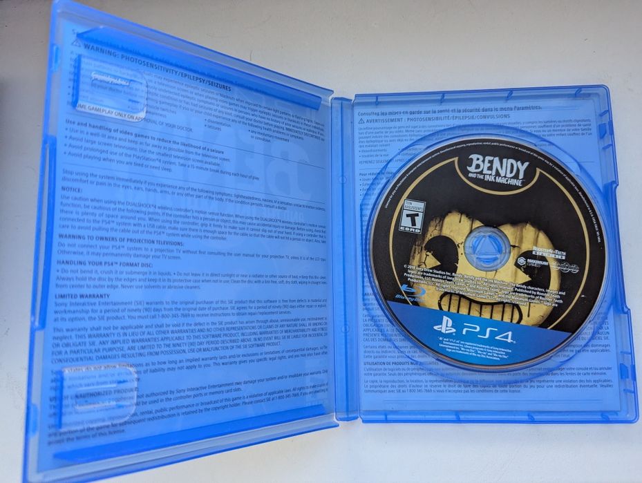 Bendy and the ink machine ігри игры диски на PS4 PS5
