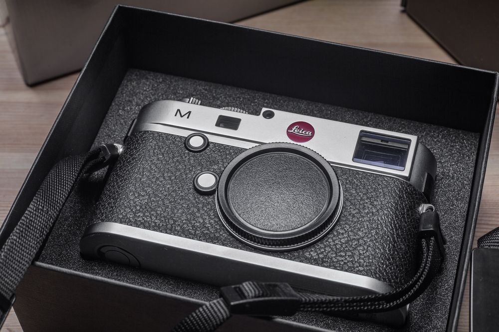 Leica M240 com caixa e manuais