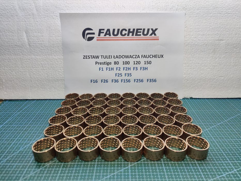 Zestaw tulei ładowacza FAUCHEUX Prestige 80, 100, F2 F3 F20 F100 F200