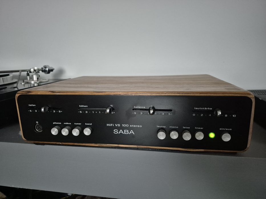 Saba vs 100 wzmacniacz i ts 100 tuner vintage retro