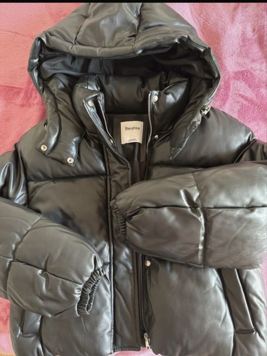 Casaco acolchoado preto