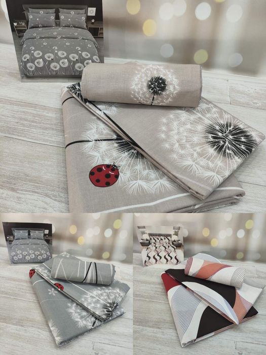 Комплект  постельного белья  бязь хлопок 100% Евро размер