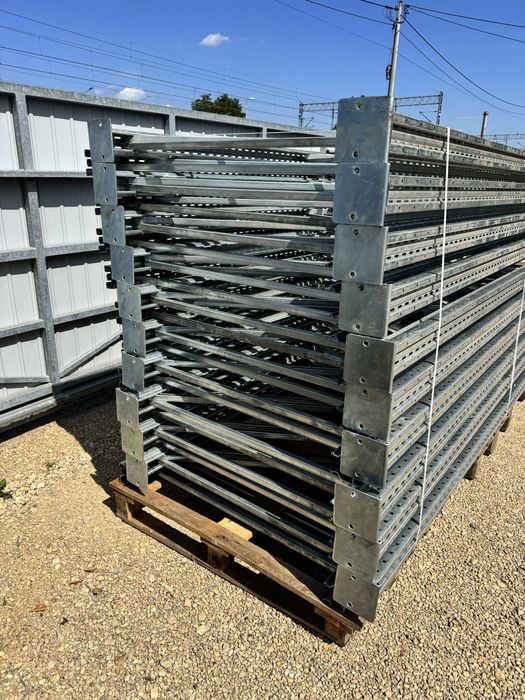 Regały wysokiego składowania paletowe warsztatowe magazynowe mocne