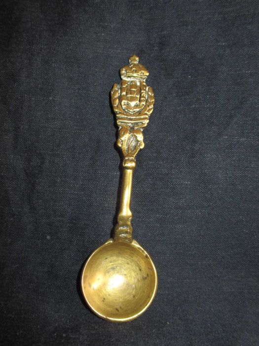 Conjunto de Talheres Peças em Prata e Bronze Vintage